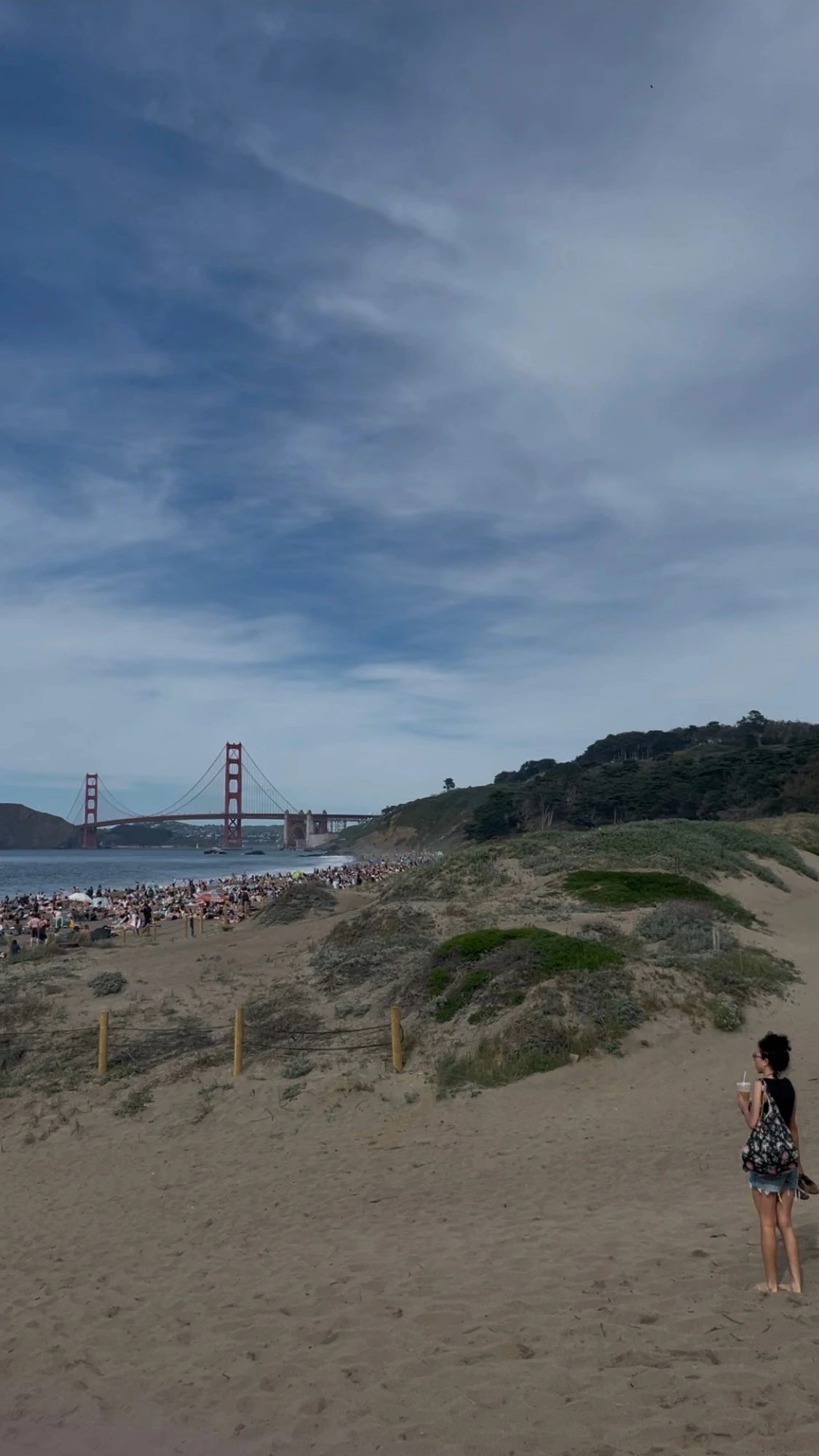 Golden Gate viewpoint from Baker Beach