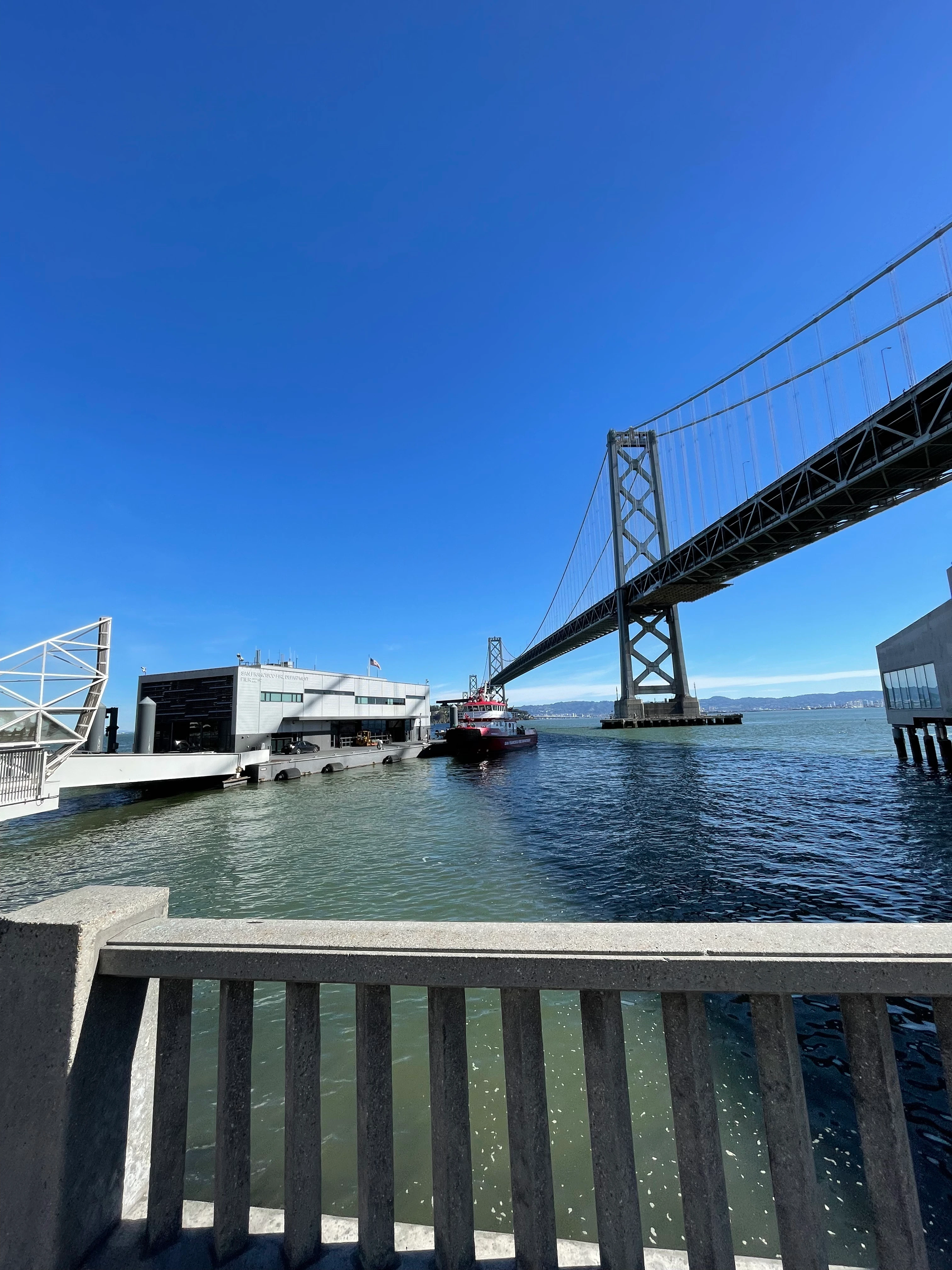 Bridge from the piers walk