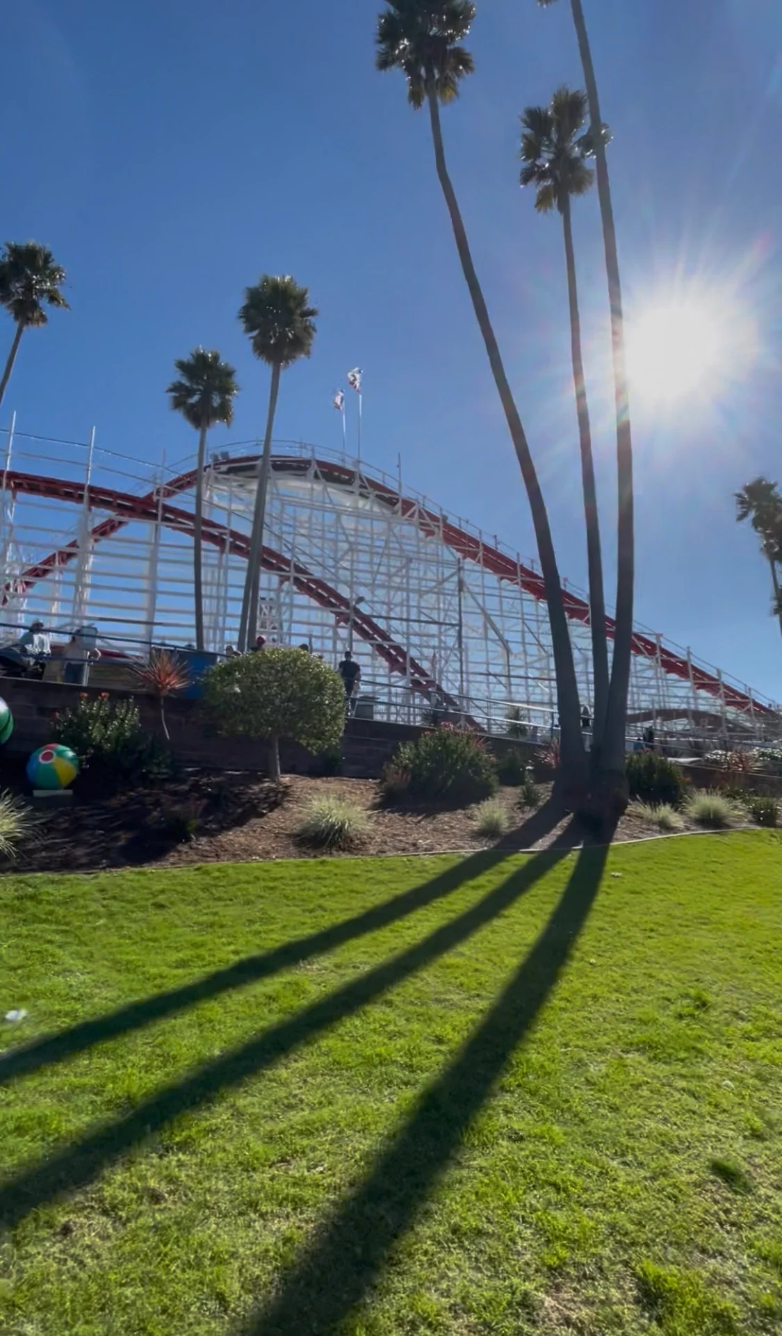 Santa Cruz Beach Boardwalk Roller Coaster