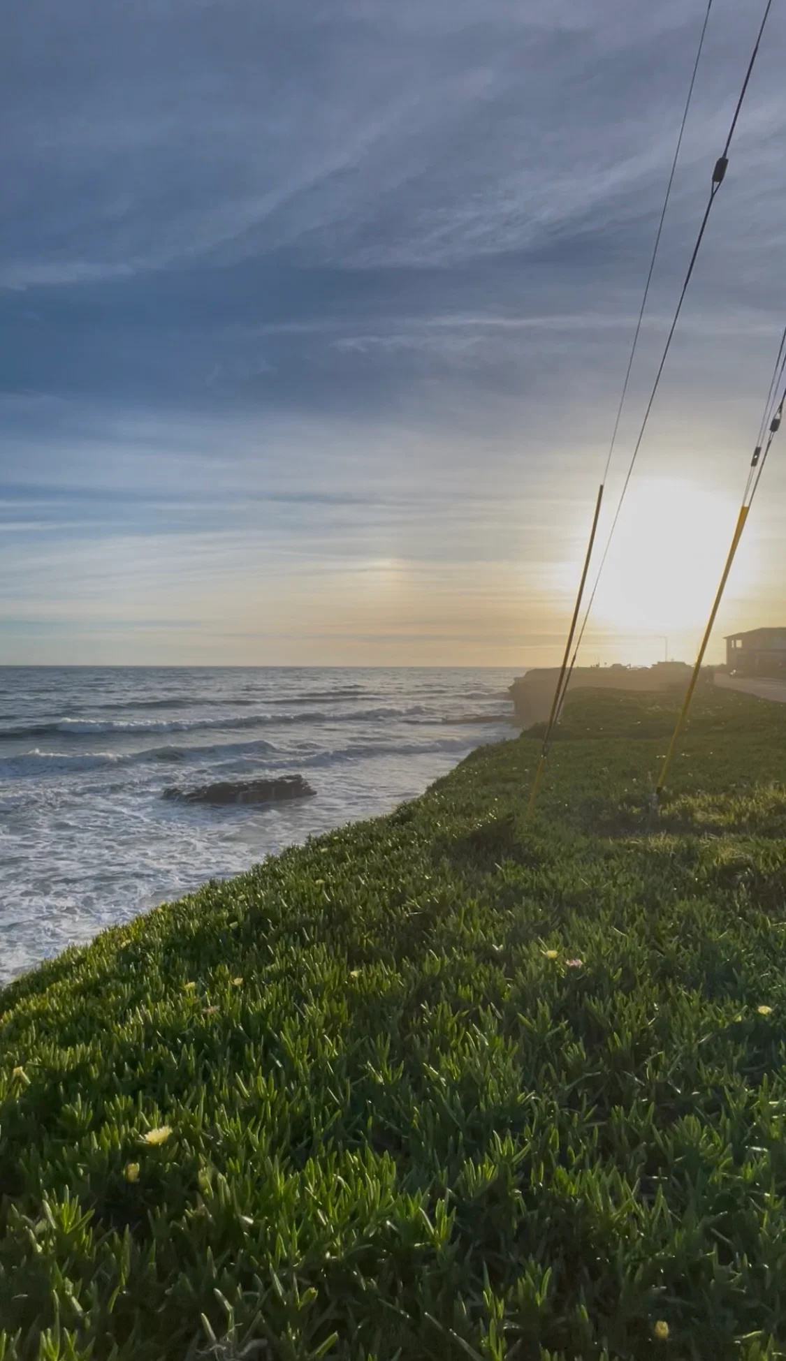 Santa Cruz West Cliff Drive Sunset