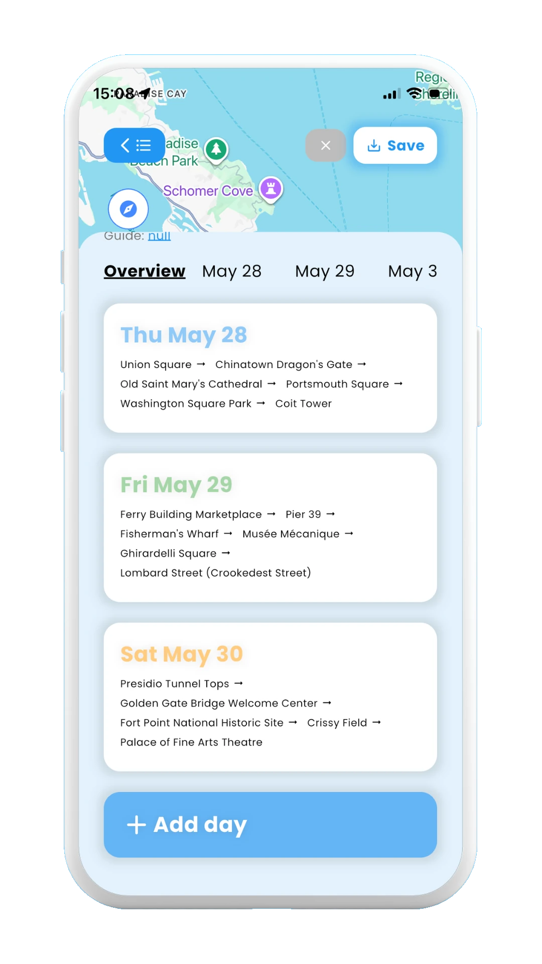Meily Trips: Add a New Day to your Trip Itinerary