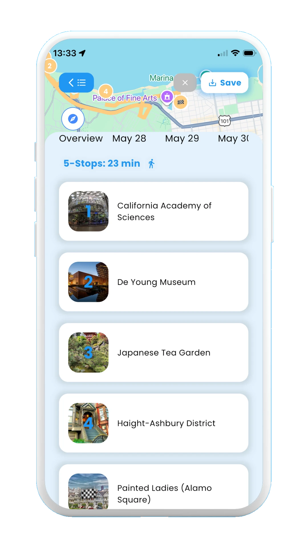 Meily Trips: How to Add a new day from post: stops for added day