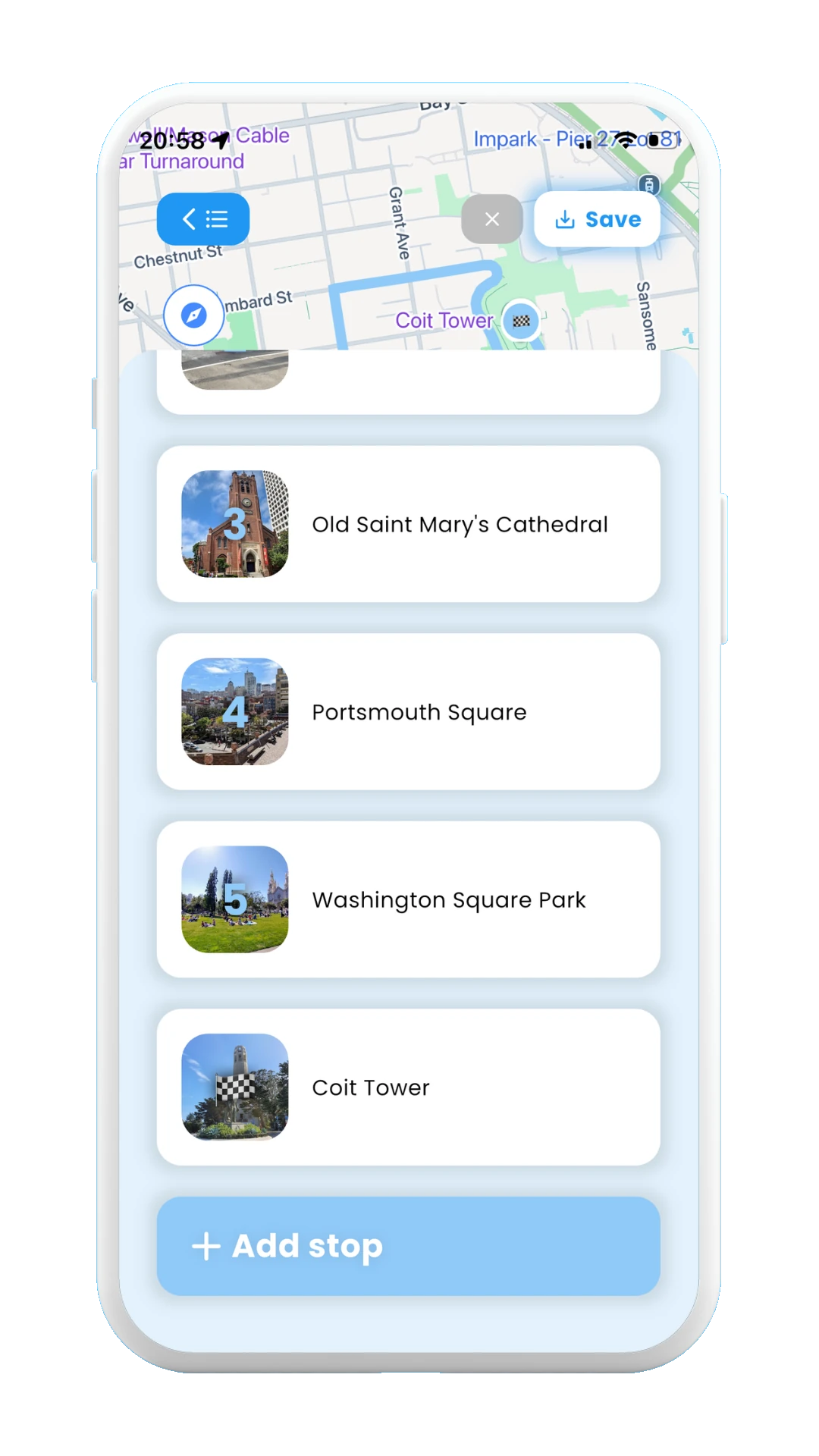 Meily Trips: Add a New Stop to your Trip Itinerary