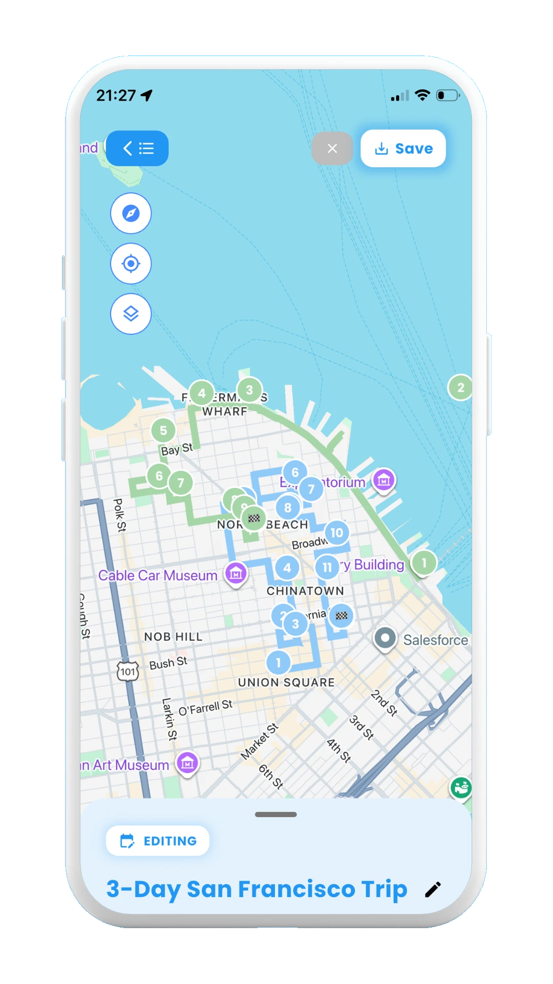 Meily Trips: How to Add a new stop from post: New stops on map
