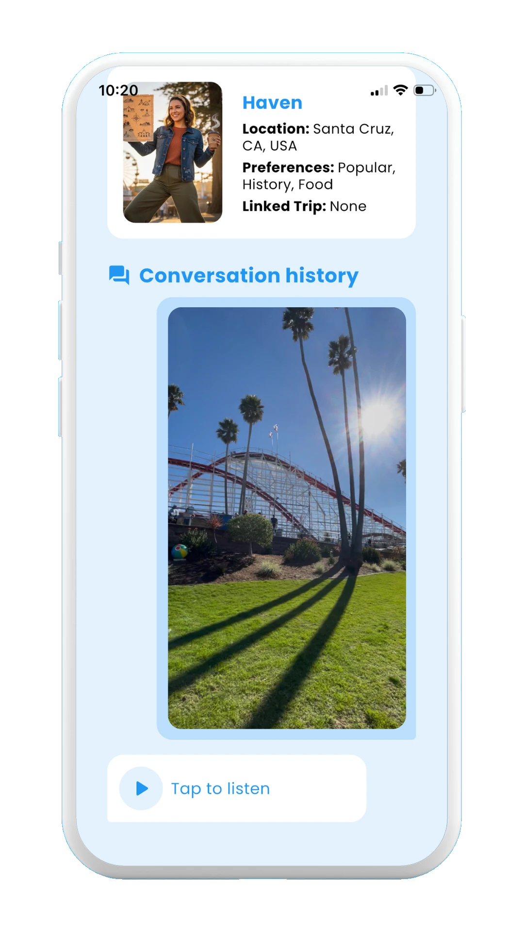 Meily Trips: How to access guide memory